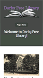 Mobile Screenshot of darbylibrary.org